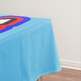 シンプル猫はっきりしたマママエバータイポグラフィ テーブルクロス