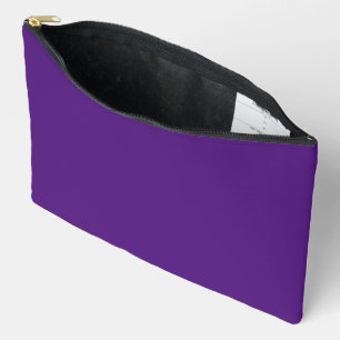 シンプル王室のPurpel Authority®、大 アクセサリーポーチ
