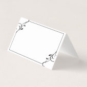 シンプル甘いサンキューカード、折り畳み (裏面)