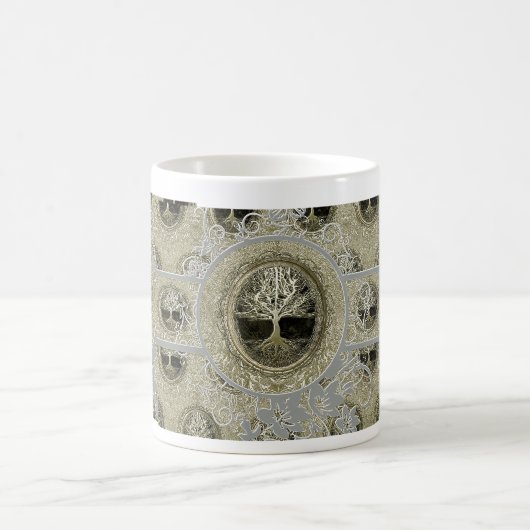 シンプル生命の樹 コーヒーマグカップ (中央)