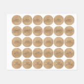 シンプル男女兼用エレガント名を追加 ラベル (シート)