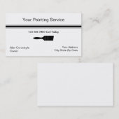 シンプル画家名刺 名刺 (正面/裏面)