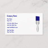 シンプル画家名刺 名刺 (正面)