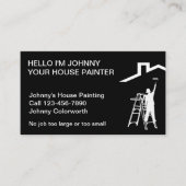 シンプル画家名刺 名刺 (正面)