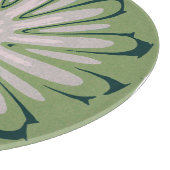 シンプル白い花 カッティングボード (角)