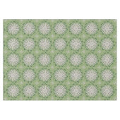 シンプル白い花 テーブルクロス (正面(横))