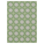 シンプル白い花 テーブルクロス (正面)