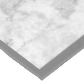 シンプル白と灰色の大理石 | テーブルクロス (アングル)