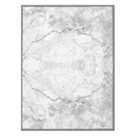 シンプル白と灰色の大理石 |小 テーブルクロス