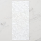 シンプル白のメ結婚ニュー メニュー (裏面)