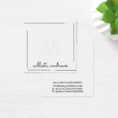 シンプル白の黒のスクリプ縁どトリングや輪表示 (デスク)