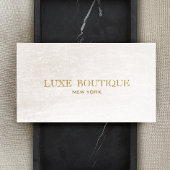 シンプル白エレガントアイボリーシック美しいとファッション 名刺