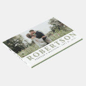 シンプル白エレガント色 |フォトゲストブック ゲストブック (コーナー)