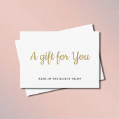 シンプル白エレガント金ゴールドフェイク美しい