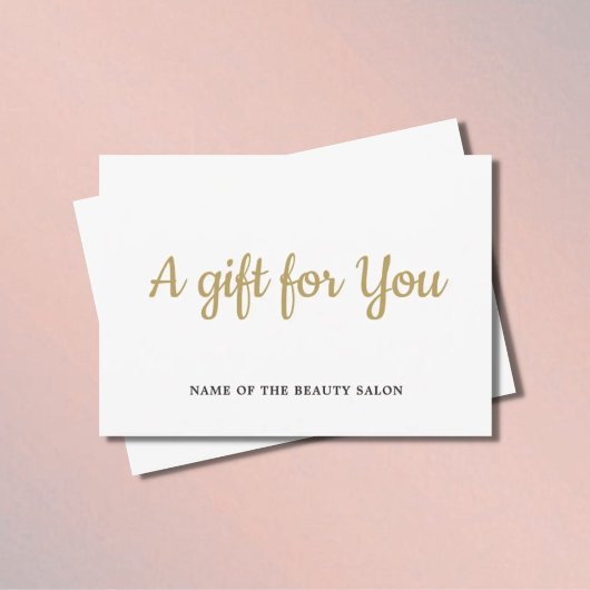 シンプル白エレガント金ゴールドフェイク美しい