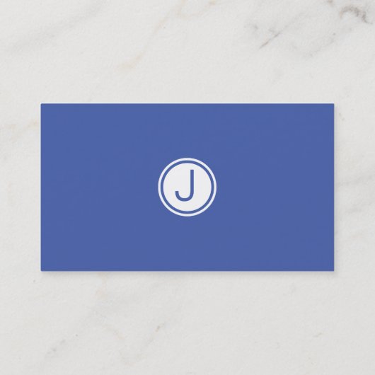 シンプル白モダン青SEOスペシャリスト 名刺 (裏面)