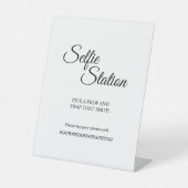 シンプル白書自撮 台座サイン (正面)