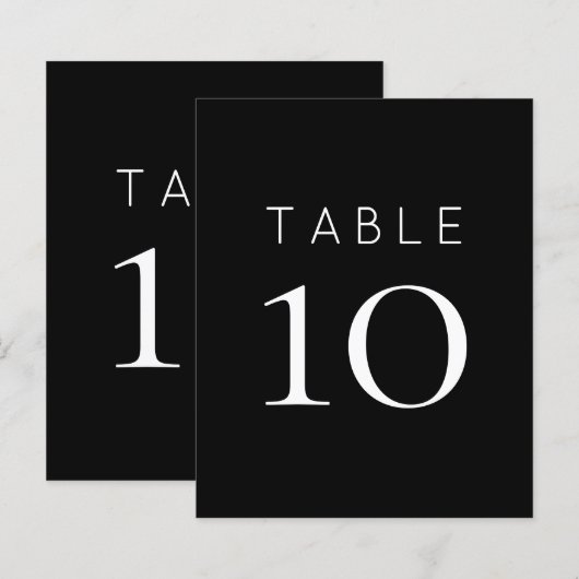 シンプル白結婚黒 (正面/裏面)