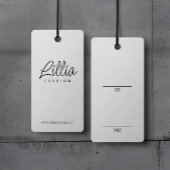 シンプル白衣表示価格カードつるラベル