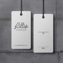 シンプル白衣表示価格カードつるラベル