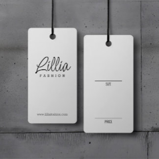 シンプル白衣表示価格カードつるラベル