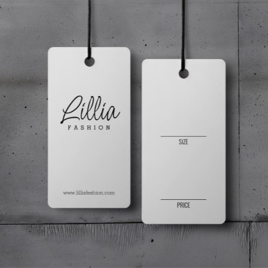 シンプル白衣表示価格カードつるラベル
