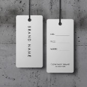 シンプル白衣表示価格カードつるラベル