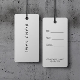 シンプル白衣表示価格カードつるラベル