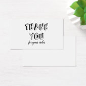 シンプル白黒ご注文ありがとうございます (デスク)