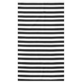 シンプル白黒のストライプ | テーブルクロス (正面)