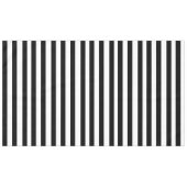 シンプル白黒のストライプ | テーブルクロス (正面(横))