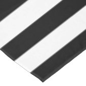 シンプル白黒のストライプ | テーブルクロス (アングル)