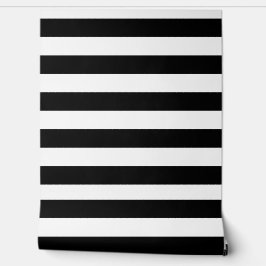 シンプル白黒のパタストライプーン 壁紙