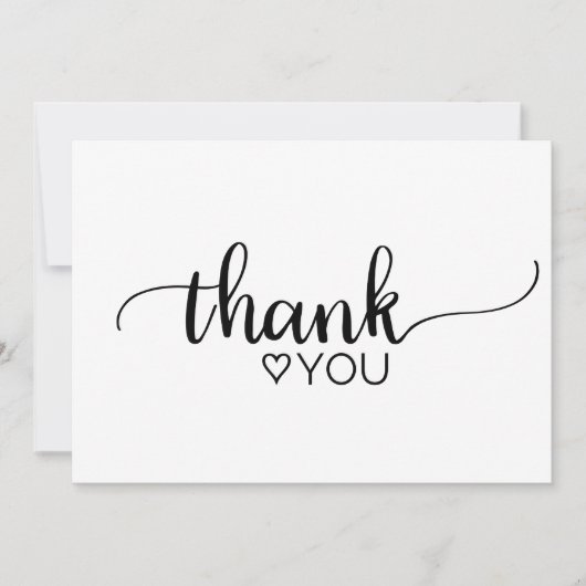 シンプル白黒の書道 招待状 (正面)