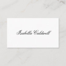 シンプル白黒エレガント書