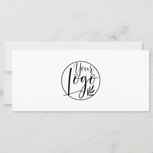 シンプル白黒ギフト券ロゴ (裏面)