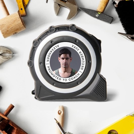 シンプル白黒コーチフォト名前をカスタムする メジャー