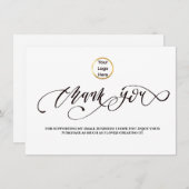 シンプル白黒デザイン (正面/裏面)