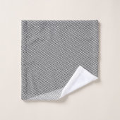 シンプル白黒パターン抽象芸術モダン バスタオルセット (ウォッシュタオル)