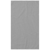 シンプル白黒パターン抽象芸術幾何学模様 テーブルクロス (正面)