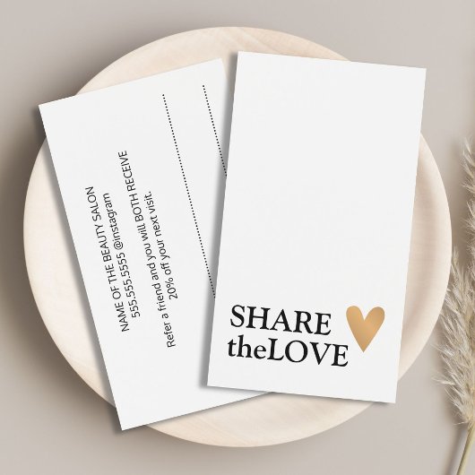 シンプル白黒フェイク金ゴールドハート