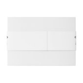 シンプル白黒フローラ手製石鹸ラベル 招待状ベリーバンド (裏面例)