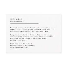 シンプル白黒モダンモノグラム詳細