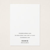 シンプル白黒台本イヤリング表示ホルダー (裏面)