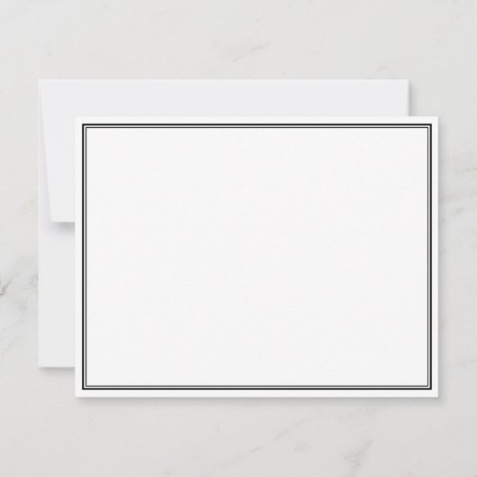 シンプル白黒悔やみや弔慰ありがとう サンキューカード (裏面)