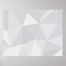 シンプル白，モダントレンディー,カッコいいイラストレーション ポスター