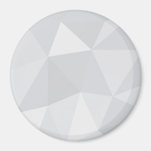 シンプル白,モダントレンディー,カッコいいイラストレーション マグネット (正面)