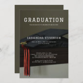 シンプル目盛キャップパーティの招待状 招待状 (正面/裏面)