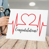 シンプル看護医学校卒業 カード