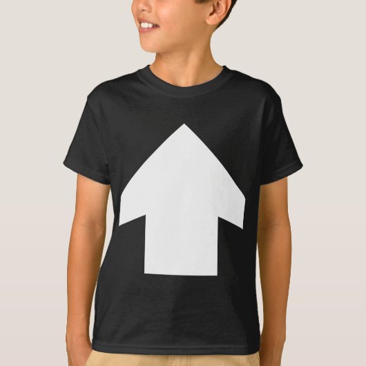 シンプル矢印01 Tシャツ (正面)